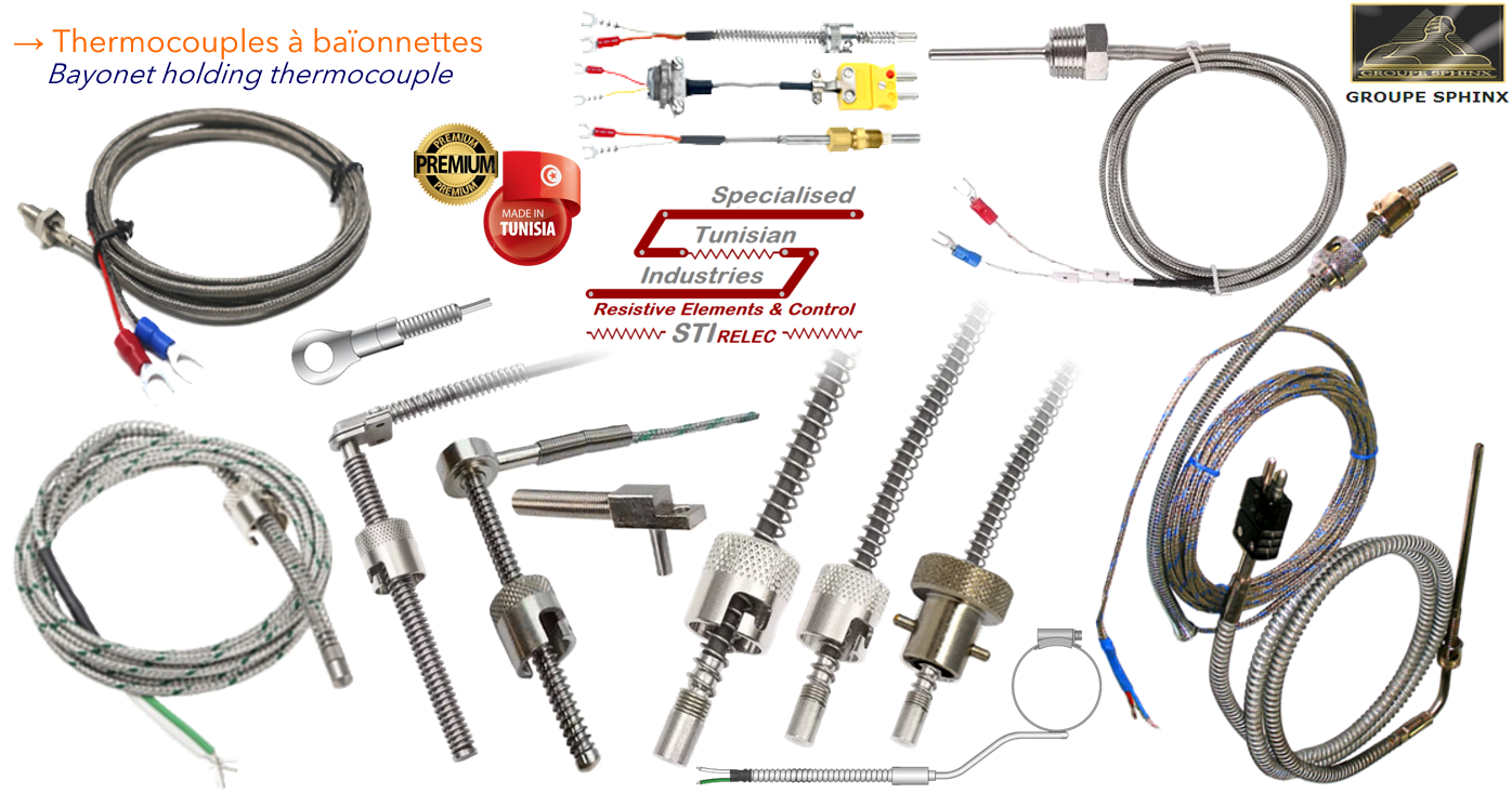 Image du produit Thermocouples à extension