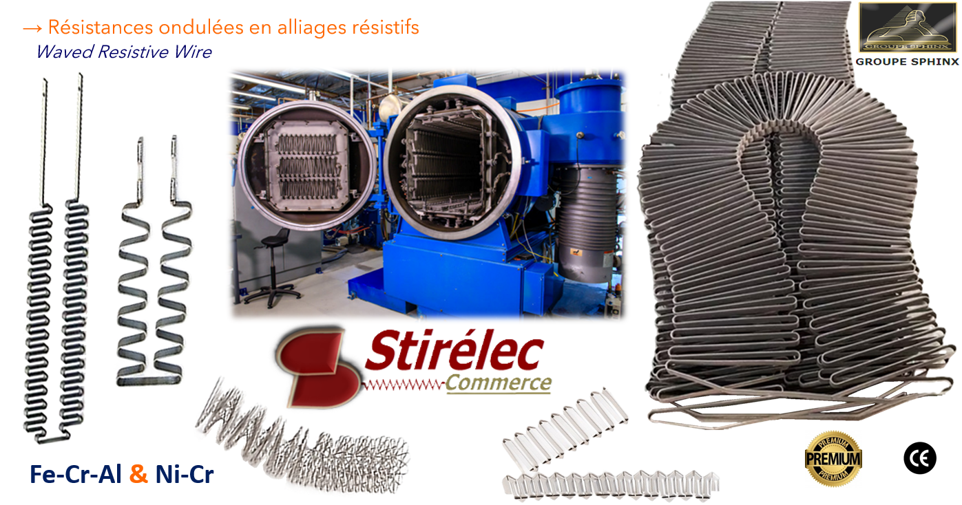 Image du produit Résistances Spiralées & Ondulées en alliages résistifs