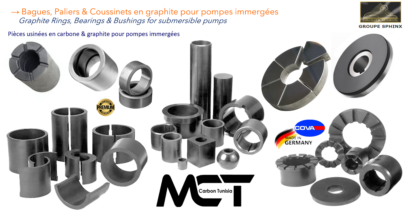 Image du produit Bagues, Paliers & Coussinets en graphite