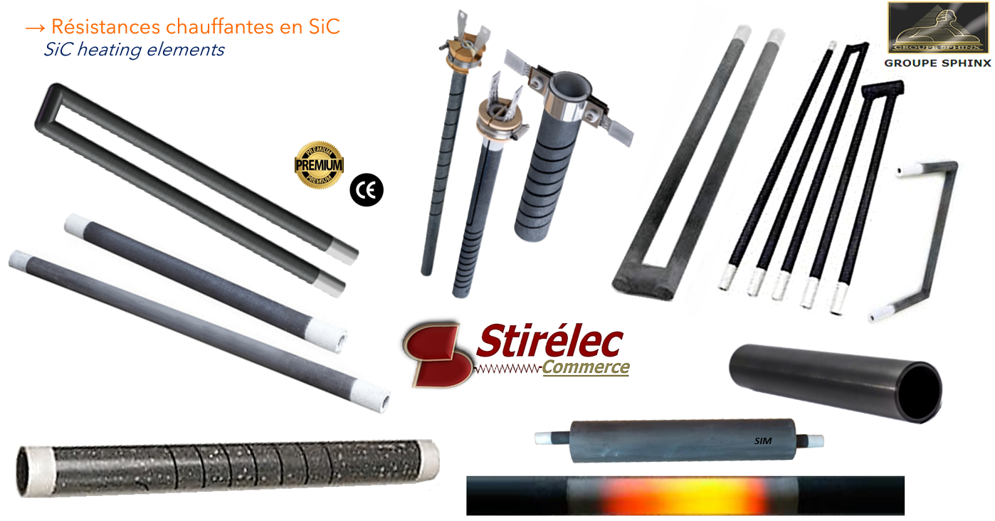 Image du produit Résistances chauffantes en SiC