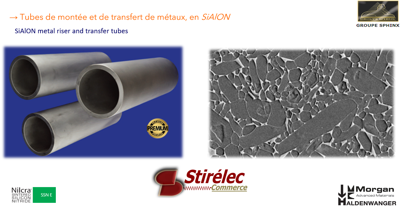 Image du produit Tubes de transfert de métal en fusion