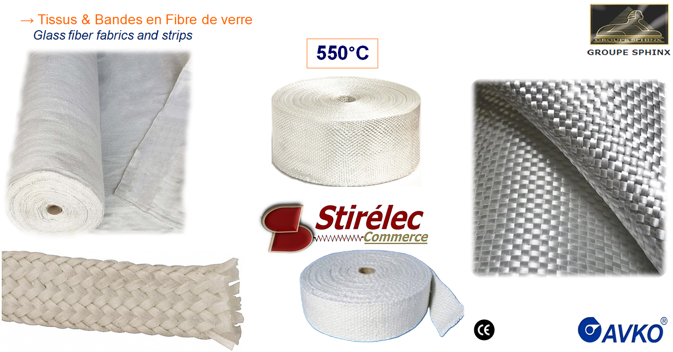 Image du produit Tissus - Bandes en fibre de verre